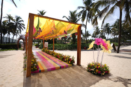 Gate / Entrance — Haldi decor — St. Regis